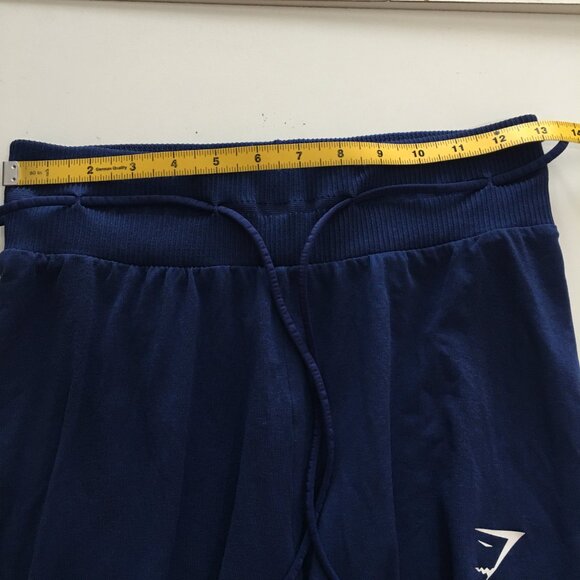 Gymshark Womens Joggers Sweatpants Size XS Belted Blue - Picture 6 of 9